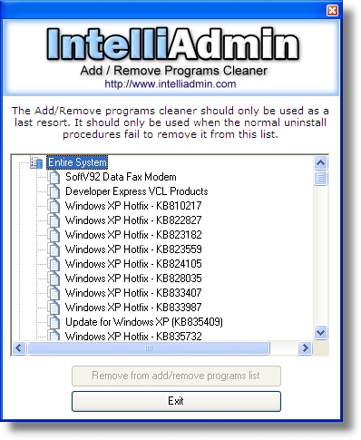 Add Remove Program Cleaner Icon