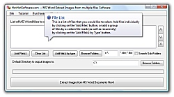 MS Word Extract Images from multiple files