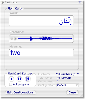 Declan's Arabic Flashcards