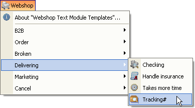 Templates for Webshop Helpdesk texts