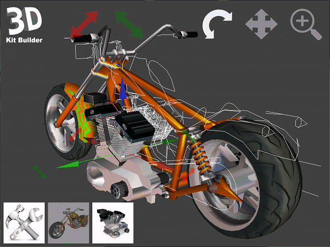 3D Kit Builder (Chopper)