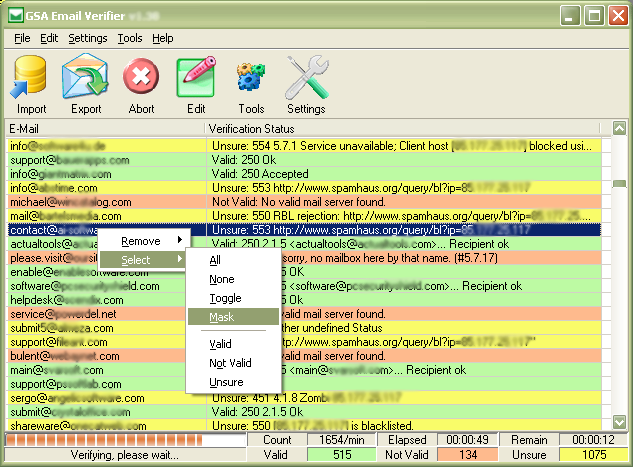 GSA Email Verifier