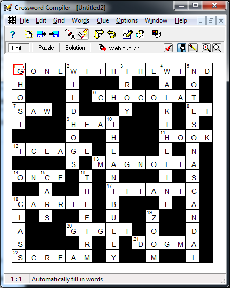 Crossword Compiler