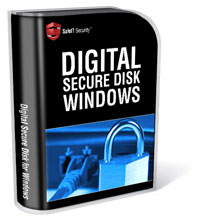 Digital Secure Disk Icon