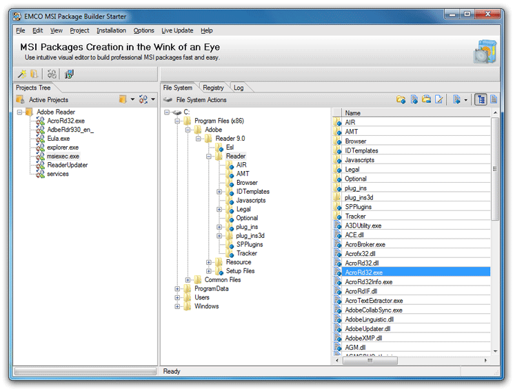 EMCO MSI Package Builder Starter