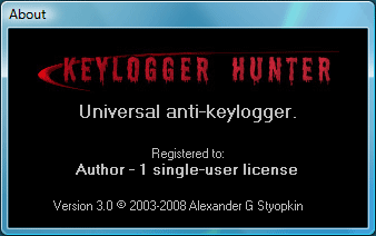 Keylogger Hunter