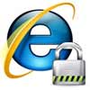 IE Password Unlock Icon