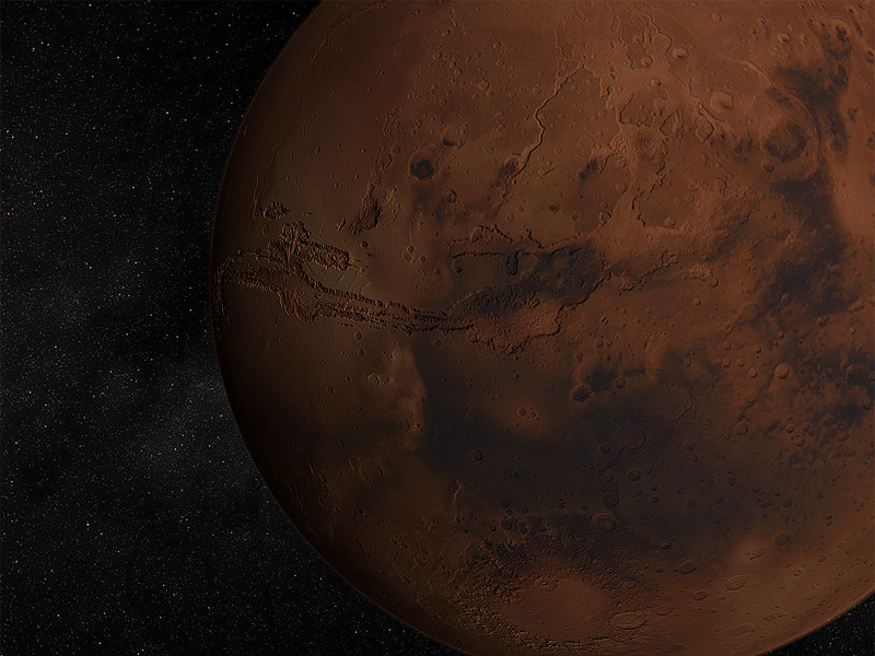 Solar System - Mars 3D screensaver