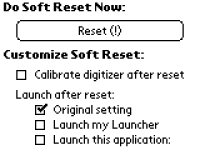 Soft Reset