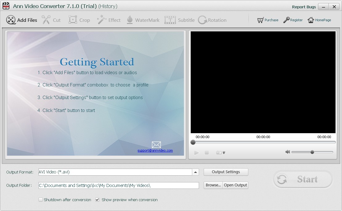 Ann video converter