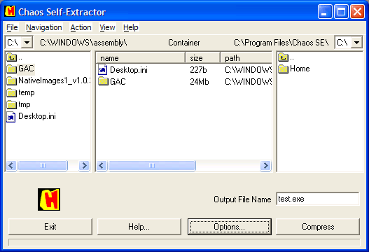 CHAOS Self Extractor