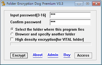 Folder Encryption Dog Premium