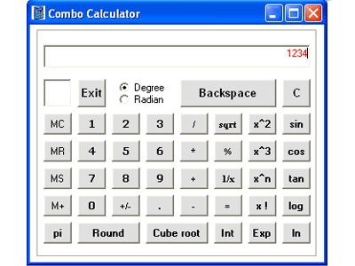 Combo Calculator