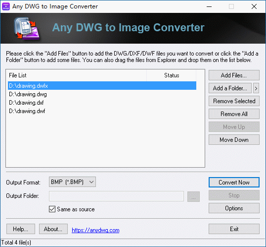 DWG to JPG Converter 2008.3