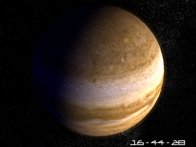 Planet Jupiter 3D Screensaver