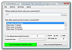 Automatically Take Screenshots and Capture Screenshots for Windows PC