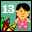 Coloring Book 13: Kids Stuff Icon