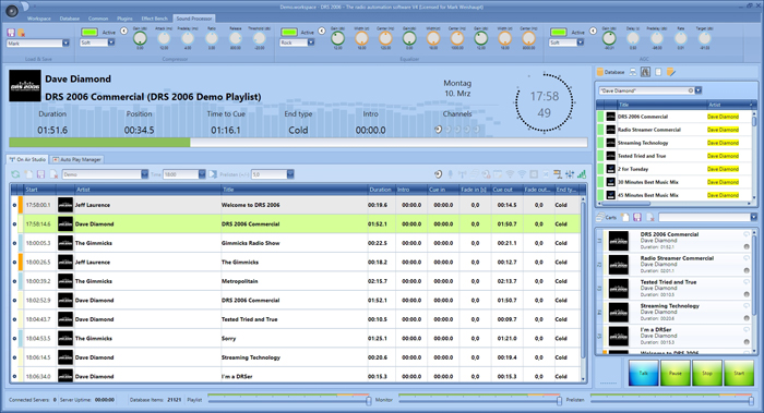 DRS 2006 The radio automation software