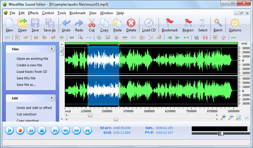 WaveMax Sound Editor