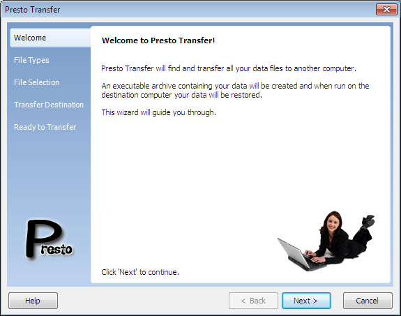 Presto Transfer PowerPoint