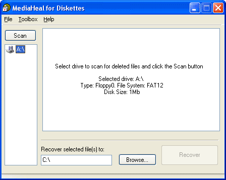 MediaHeal for Diskettes