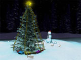 Free Christmas Tree 3D Screensaver