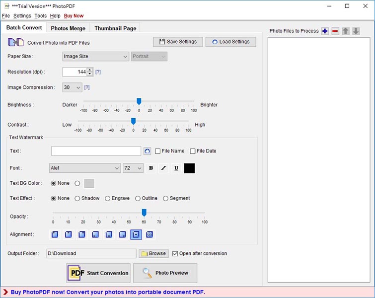 PhotoPDF Photo to PDF Converter