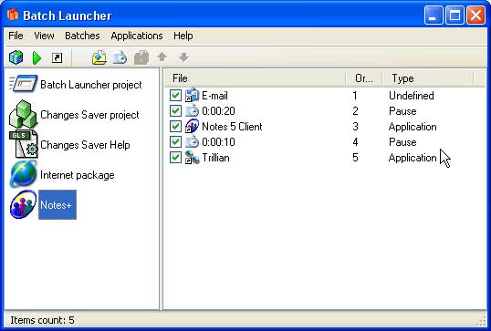 Batch Launcher