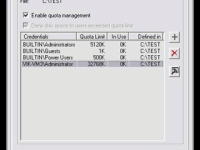 WinQuota Pro - Disk Quota Utility