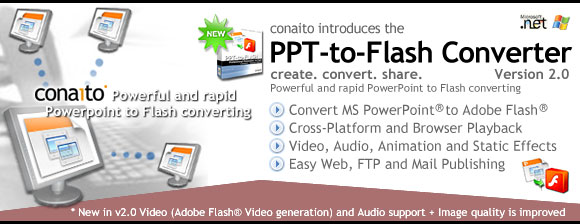 PowerPoint to SWF Converter