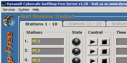 Dynasoft Cybercafe SurfShop Free