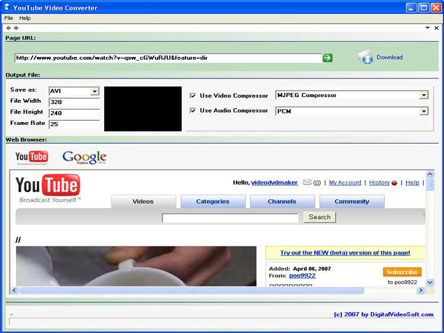 YoutubeVideoConverter