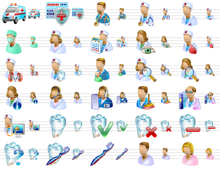 Medical Icons for Vista