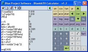 BlueMATH Calculator