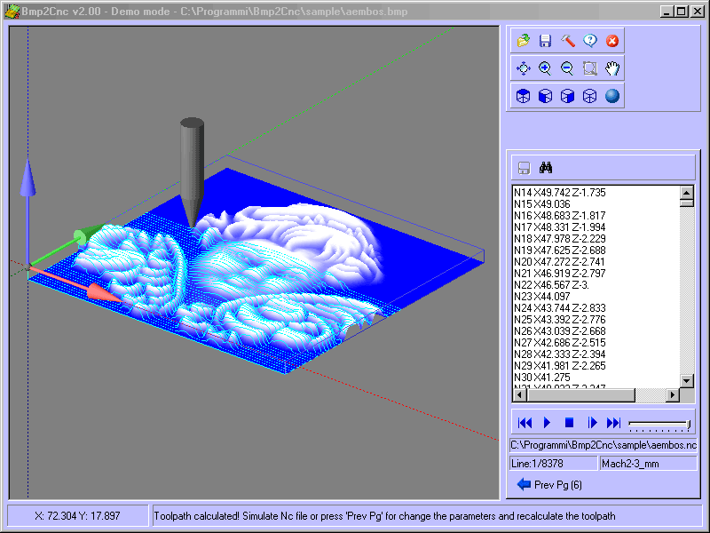 Bmp2Cnc