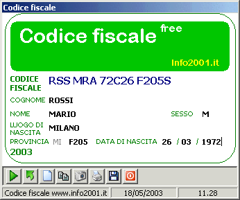 Codice Fiscale