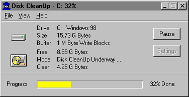 Disk CleanUp 2000