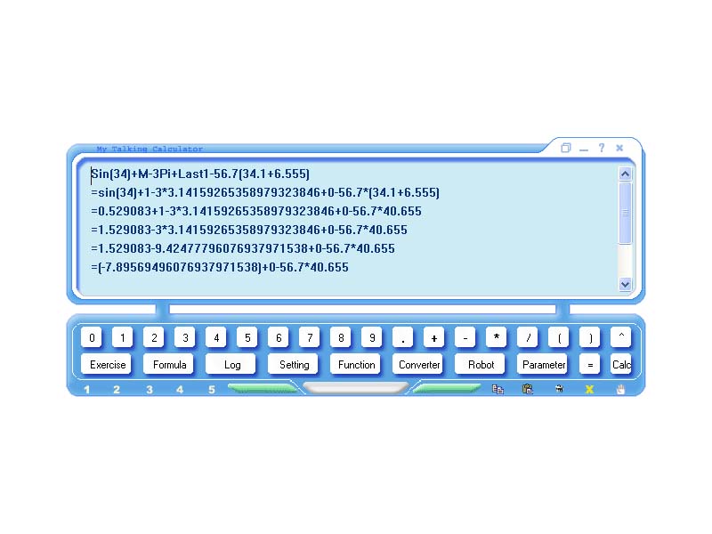 My Talking Calculator