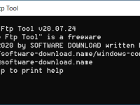 Simple Command Line Ftp Tool