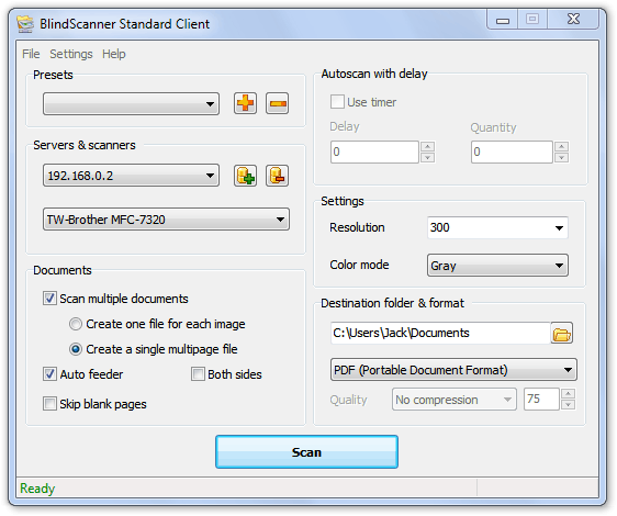 BlindScanner Standard