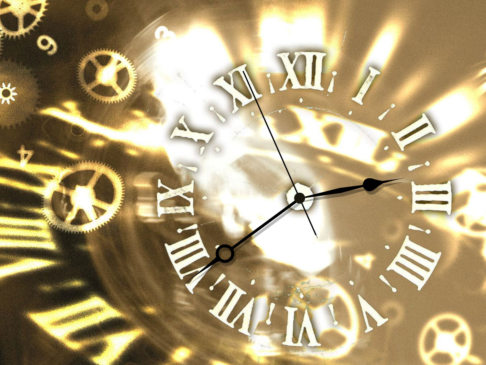 Gold Clock ScreenSaver