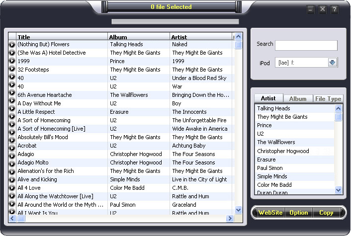 iPod to computer Transfer Pro3.3