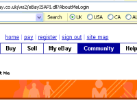 misspelled auctions eBay search Toolbar