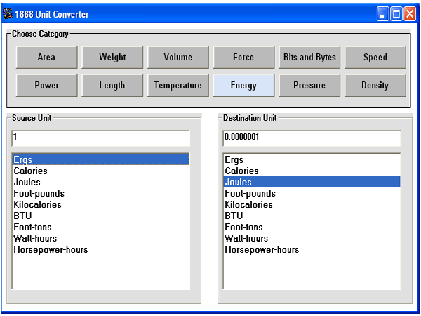 1888 Extended Unit Converter