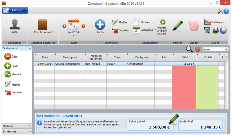 Emjysoft Personal Finance