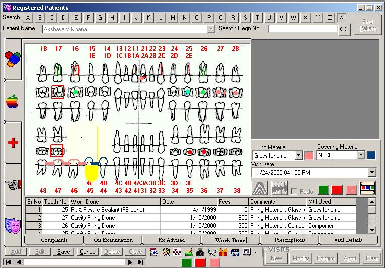 SaralDent Dental software