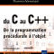 Du C au C++, de la programmation procédurale à l'object