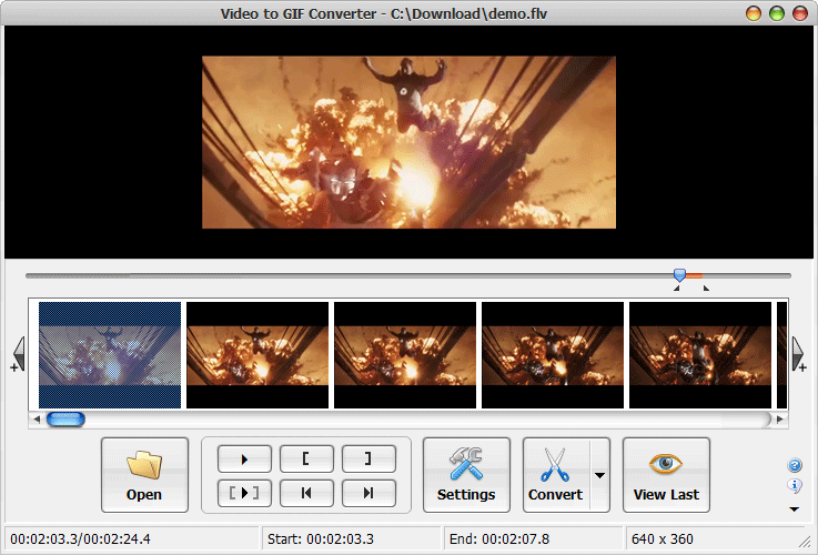 Video to GIF Converter