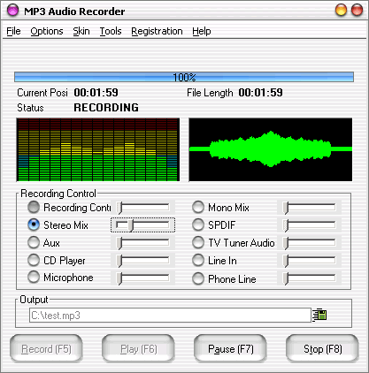 MP3 Audio Recorder