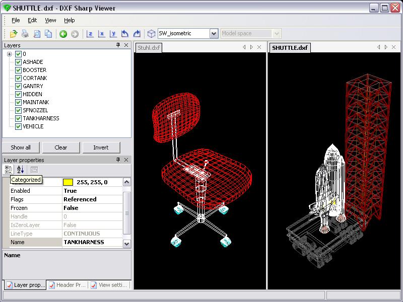 DWG DXF Sharp Viewer